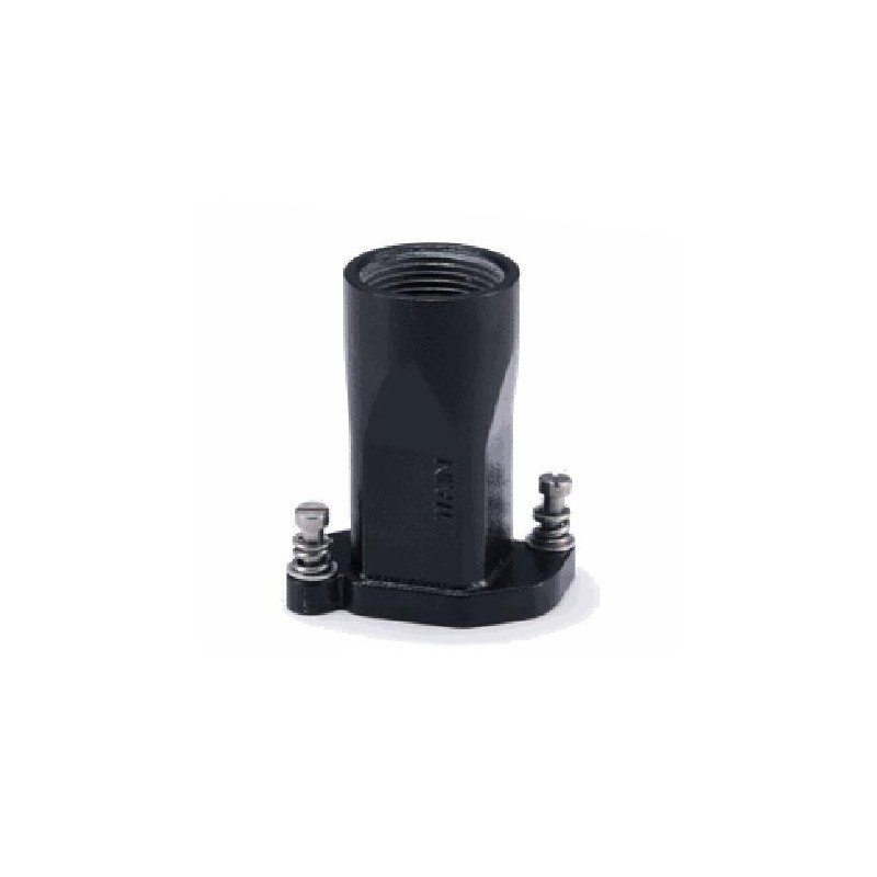 Capot 3A, Alliage de zinc moulé, acier inoxydable, IP68/IP69K, Sortie verticale, M25